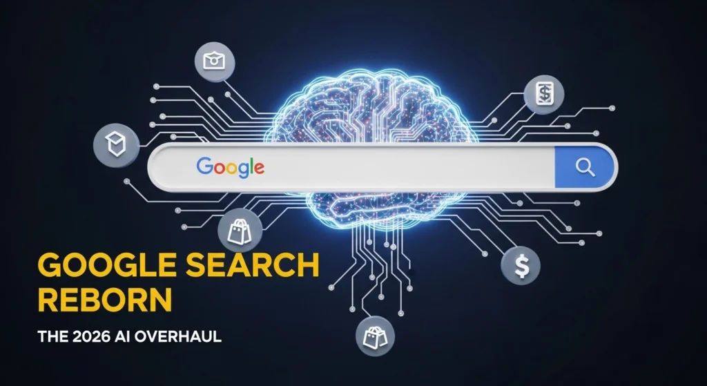 Google Search Engine AI Overhaul 2026 Agentic AI Features