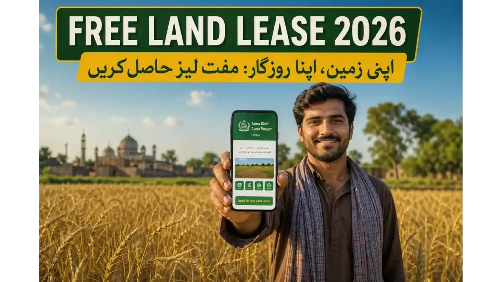 A young farmer applying online for Apna Khet Apna Rozgar scheme Punjab on a smartphone."