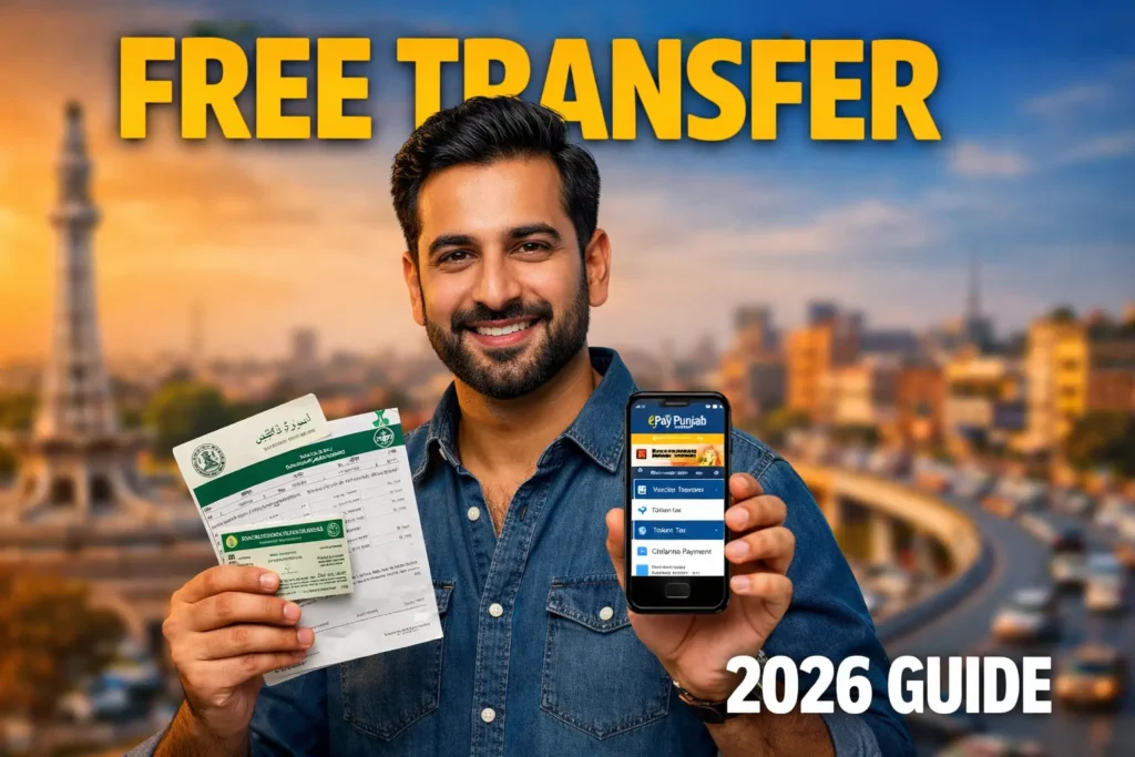 Bike transfer online Pakistan 2026: Step-by-step guide to ePay Punjab web portal for free vehicle ownership transfer