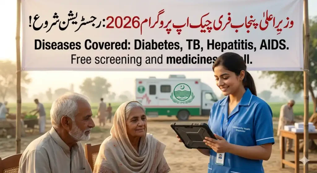 CM Punjab Disease Prevention Programme 2026 Registration started by Community Health Inspectors